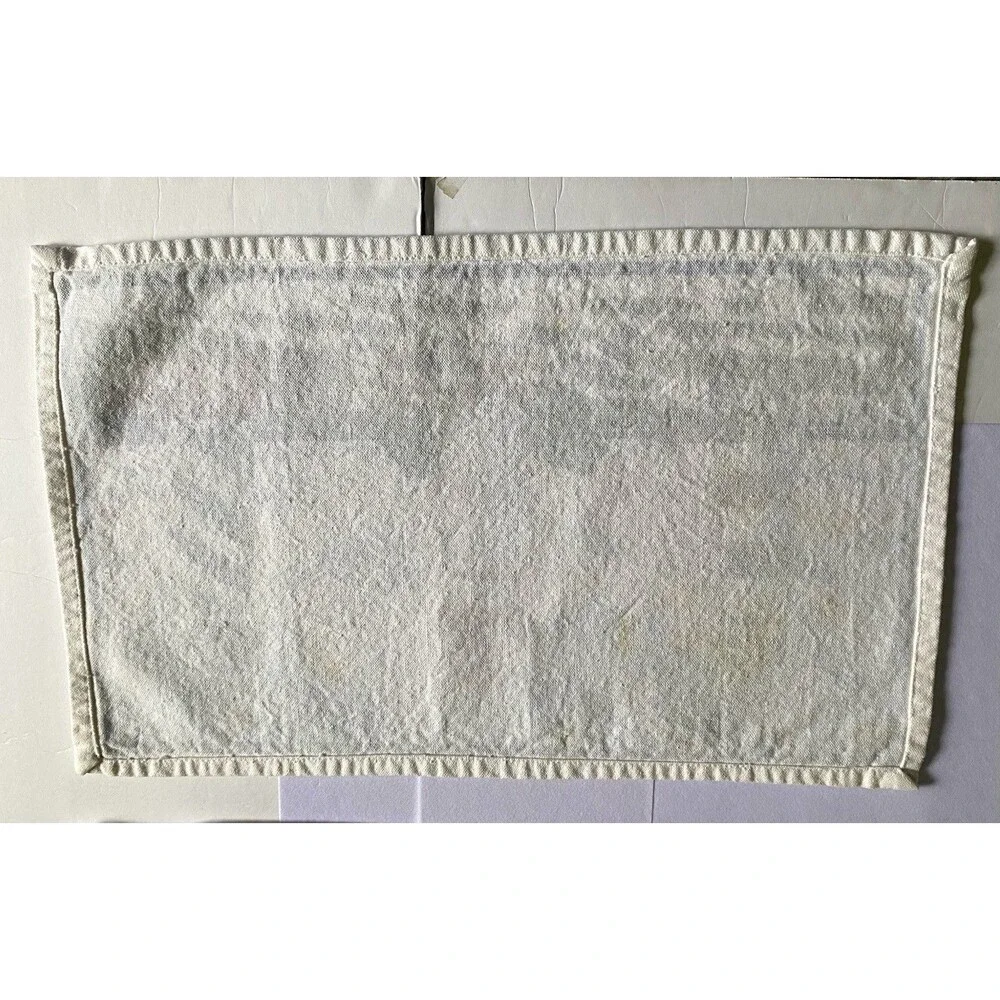 Nautical Lighthouse Placemats Off White Cotton Blend Set Of 4 Beach Sea Ocean